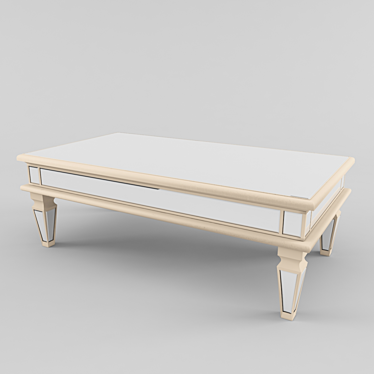 Classic Coffee Table: Timeless Design 3D model image 1 