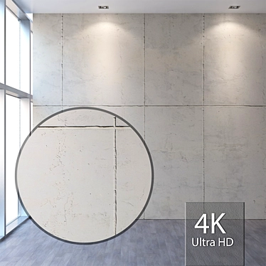 Seamless 4K Plaster Texture 3D model image 1 