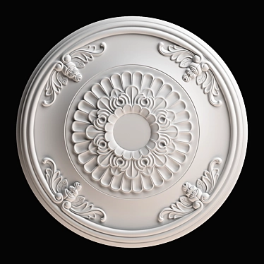 Gaudi R4006 Decorative Ceiling Rosette 3D model image 1 