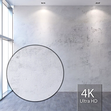 Title: Seamless 4K Plaster Texture 3D model image 1 