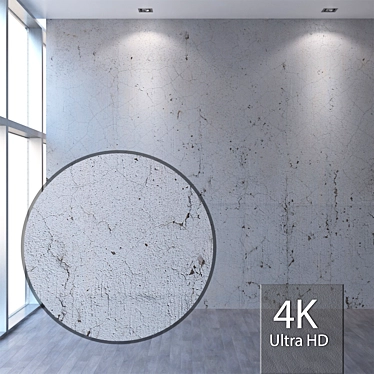 Seamless 4K Plaster Texture 3D model image 1 