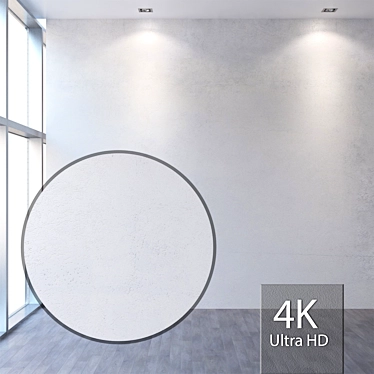 Seamless 4K Plaster Texture 3D model image 1 