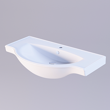 Luxury Classic Sink 3D model image 1 