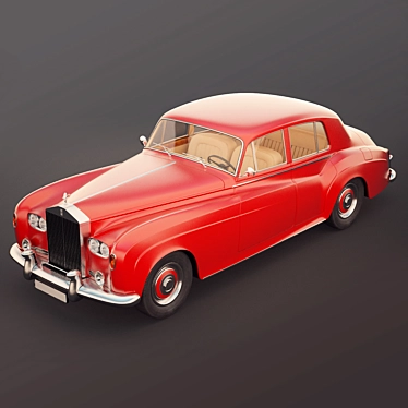 Luxury Vintage Rolls-Royce Silver Cloud III 3D model image 1 