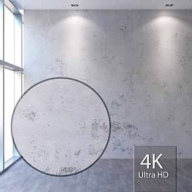 Seamless 4K Plaster Texture 3D model image 1 