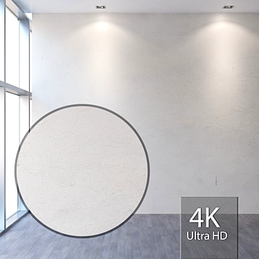 Seamless 4K Plaster Texture 3D model image 1 