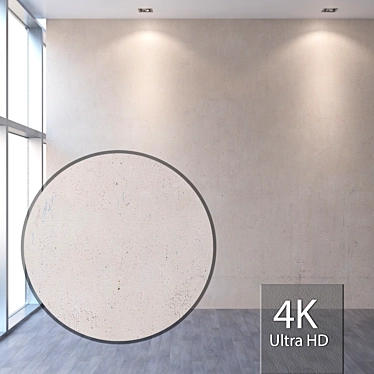 Seamless 4K Plaster Texture 3D model image 1 