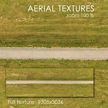 Seamless Aerial Exterior Texture 3D model image 1 