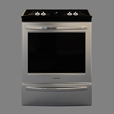 Frigidaire Gallery 30'' Slide-In Dual-Fuel Range: Sleek Design, Exceptional Performance 3D model image 1 