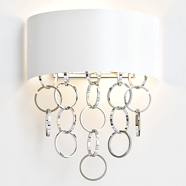 Elegant Novello Wall Sconce 3D model image 1 