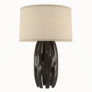 Contemporary Naomi Pendant Light 3D model image 1 