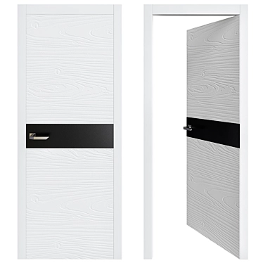 Elegant Entry: Modern Door 3D model image 1 