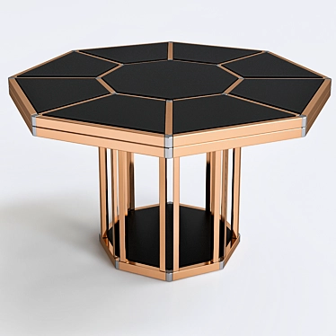 Modern Dining Table: The Perfect Addition to Your Dining Room. 3D model image 1 