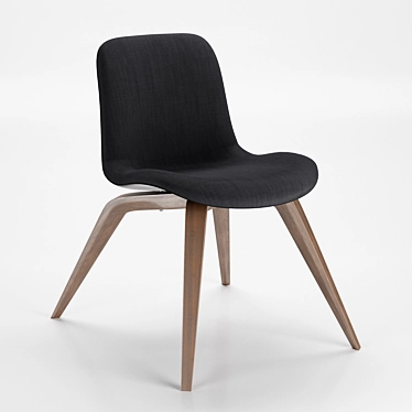 NORR11 Goose Lounge Chair: Sleek and Stylish Seating 3D model image 1 