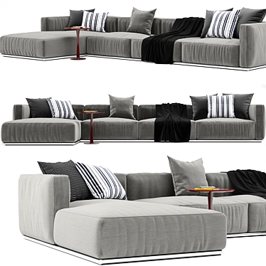 Poliform Shangai Sofa | Modern Design and Exceptional Comfort 3D model image 1 