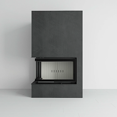 Modern Water Fireplace: MBO PW 15 3D model image 1 