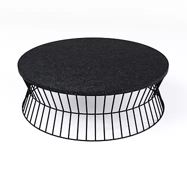 Elegant Modern Coffee Table 3D model image 1 