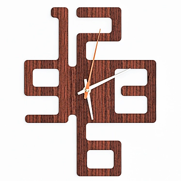 Artisan Handcrafted Clock 3D model image 1 