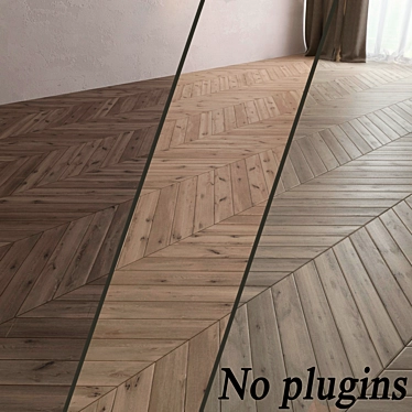 Chevron parquet board