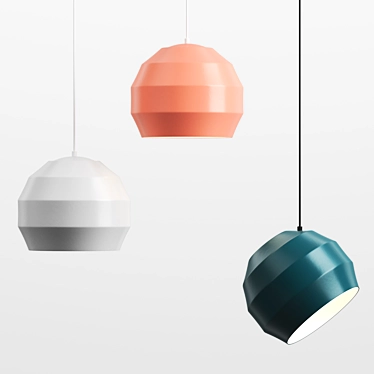 Pitch Pendant Lamp: Vitamin Power 3D model image 1 