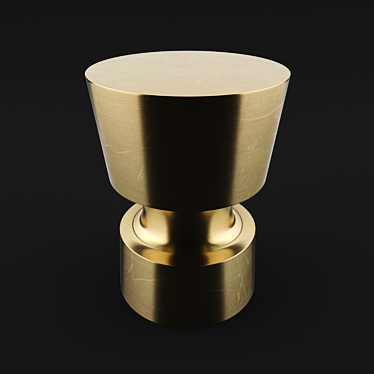 Modern Minimalist Side Table 3D model image 1 