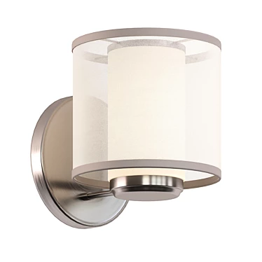 Kichler Saldana 1: Elegant Wall Sconce 3D model image 1 