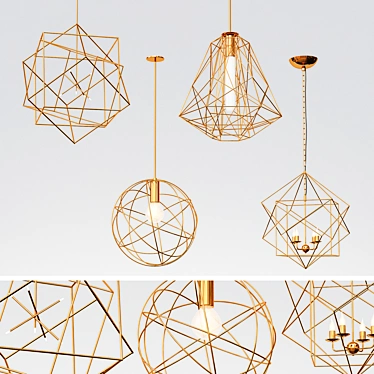 5 GEOMETRIC PENDANT LIGHTS