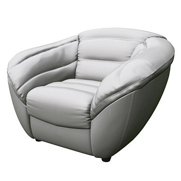 Cloud Comfort Armchair 3D model image 1 