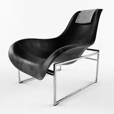 BB Italia Mart Citterio Armchair: Timeless Elegance 3D model image 1 