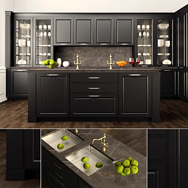 Elegance in the Kitchen: SCIC Gonzaga 3D model image 1 