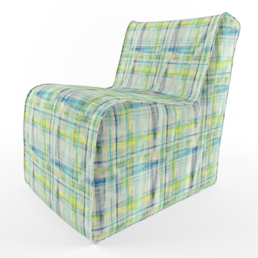 Cozy Loft Bag Armchair 3D model image 1 