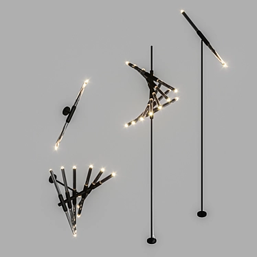 Element Sconce & Table Lamp 3D model image 1 