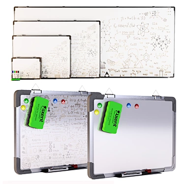 FORPUS Magnetic Board Set 3D model image 1 