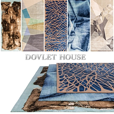 DOVLET HOUSE Carpets: Luxurious Collection 3D model image 1 