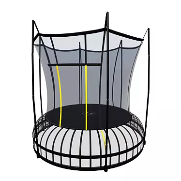 Hasttings Space Trampoline: Safe & Spacious 3D model image 1 