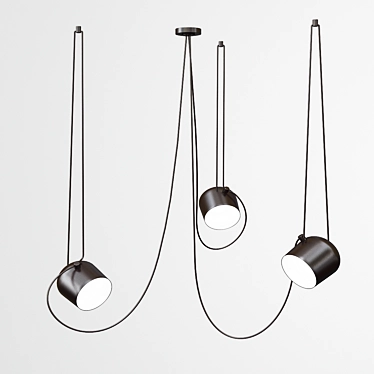 Flos Aim 3: Captivating Pendant Lighting 3D model image 1 