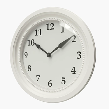 Sleek Wall Clock with Adjustable Hands - Ikea Sendrum 3D model image 1 