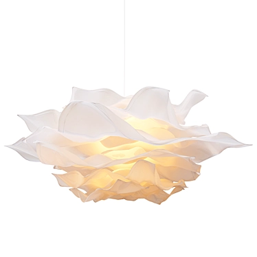 Ethereal Paper Lamp 3D model image 1 