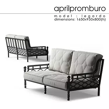 "OM" Aprilpromburo Legardo sofa