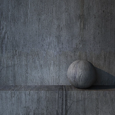 Title: Seamless Concrete Wall Texture 3D model image 1 