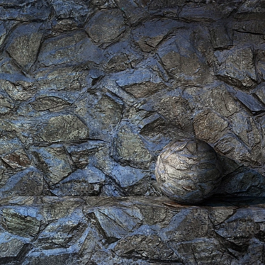 Seamless Stone Texture, 6000x4000 3D model image 1 