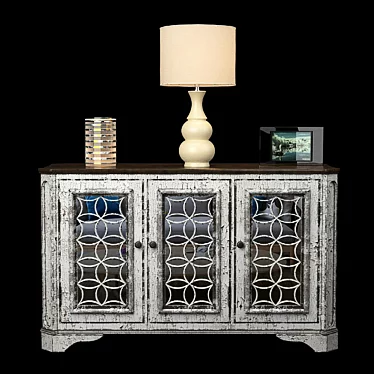 Modern Tavant Sideboard: Stylish Storage Solution 3D model image 1 