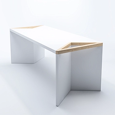 Modern Y-Table: Stylish and Versatile 3D model image 1 