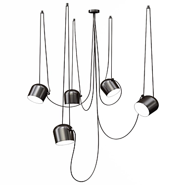 Minimalist LED Pendant Light 3D model image 1 