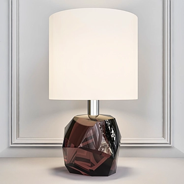 Barbara Barry Baker Gemstone Lamp 3D model image 1 