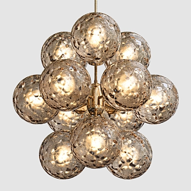 Globo Crystal Chandelier 3D model image 1 