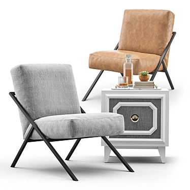 Bowery Chair - Keystone Designer | Stylish & Functional Furniture 3D model image 1 