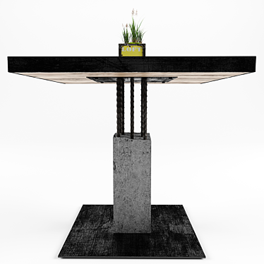 Compact Armature Table 3D model image 1 