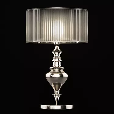 Galassia Ncl 180: Modern Metal Textile Lamp 3D model image 1 