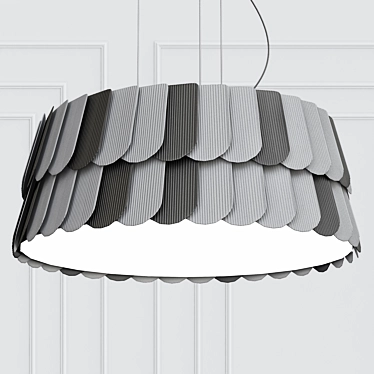 Title: Fabbian Roofer Pendant Light 3D model image 1 